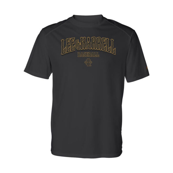 Lee & Harrell Baseball | Word Arch Logo | Short-Sleeve Performance Tee