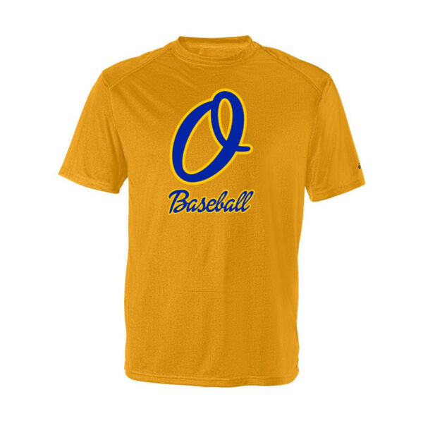 Alternative view of Optimist Baseball | Cursive O Logo | Short-Sleeve Performance Tee