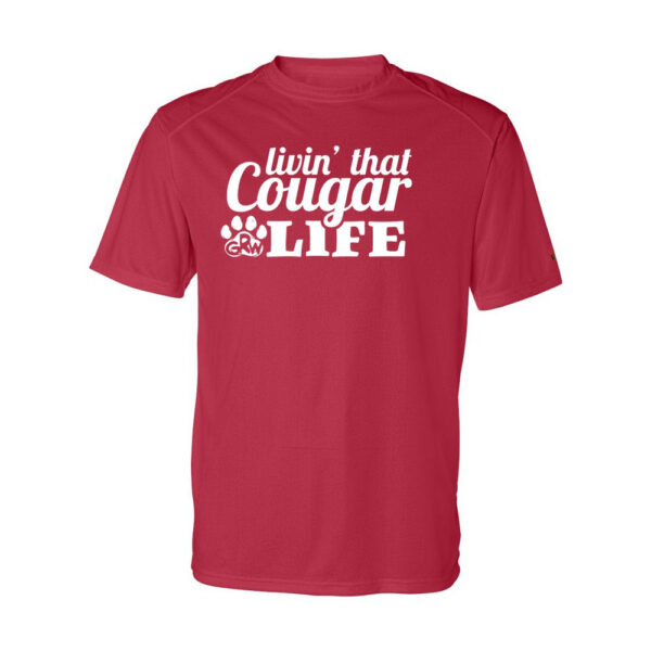 Alternative view of GR Whitfield | Cougar Life | Performance Tee | Multiple Colors