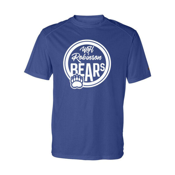 Alternative view of WH Robinson Performance Tee | Circle Design | Multiple Colors