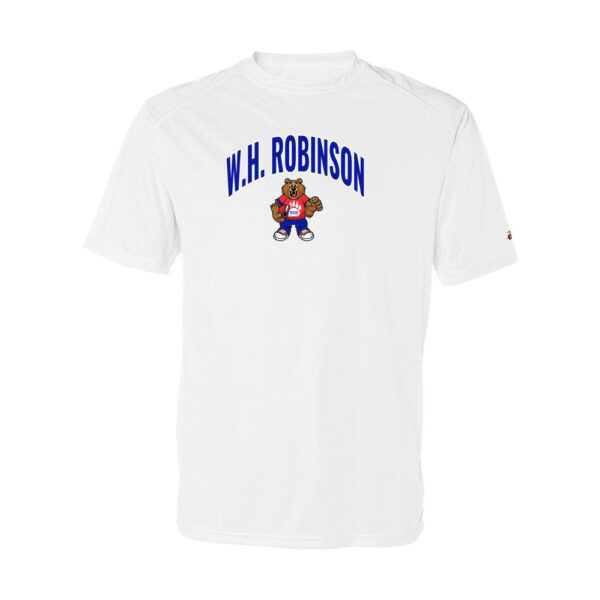 Alternative view of WH Robinson Performance Tee | Cartoon Bear | Multiple Colors