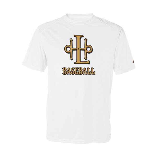 Alternative view of Lee & Harrell Baseball | LH Logo | Short-Sleeve Performance Tee