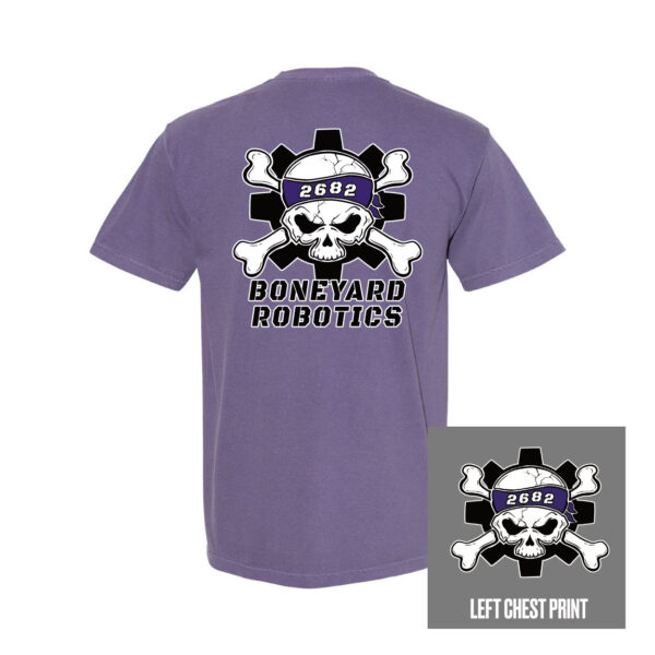 Alternative view of Boneyard Robotics | Short-Sleeve Comfort Colors