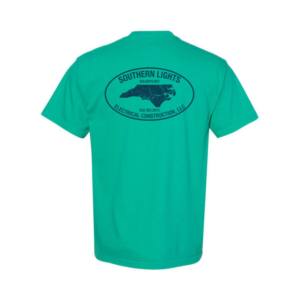 Alternative view of Southern Lights | Short-Sleeve POCKET Comfort Colors