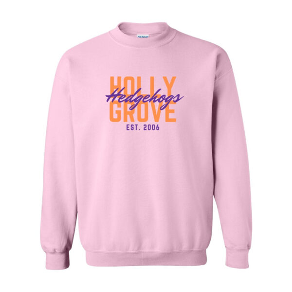 Holly Grove Elementary | Script Design | Crewneck Sweatshirt