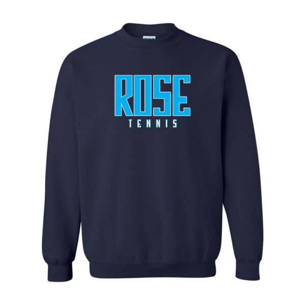 JH Rose Tennis | Word Logo | Cotton Crewneck Sweatshirt