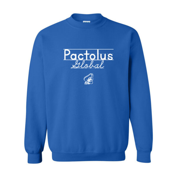 Alternative view of Pactolus Global | Handwriting Design | Crewneck Sweatshirt