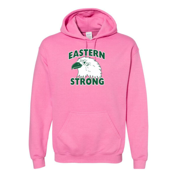 Alternative view of Eastern Strong | Eastern Elementary Cotton Hooded Sweatshirt | Multiple Colors