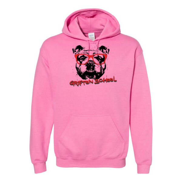 Grifton School | Script  Design | Cotton Hooded Sweatshirt | Multiple Colors