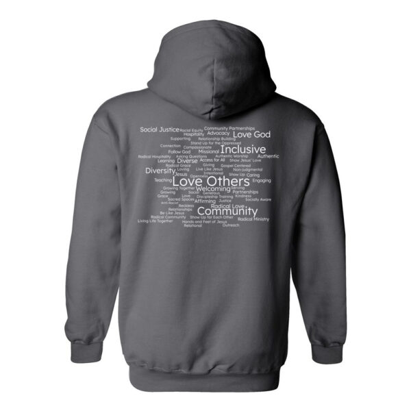 Alternative view of Cedarbridge Baptist Church | Cotton Hooded Sweatshirt