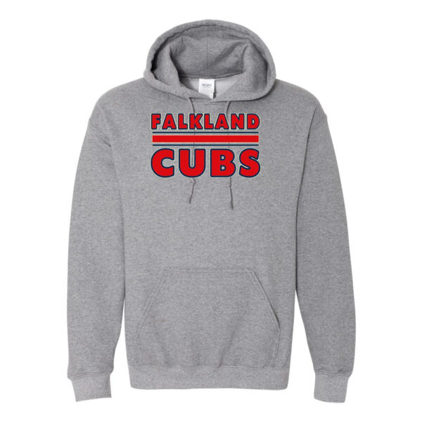 Alternative view of Falkland Elementary Hooded Sweatshirt | Multiple Designs