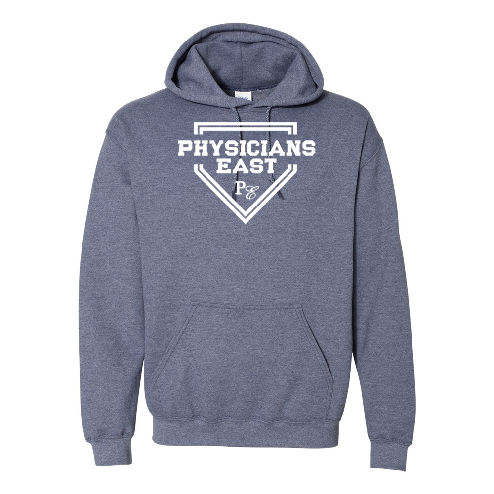 Physicians East Cotton Hoodie | Plate Logo - Image 3