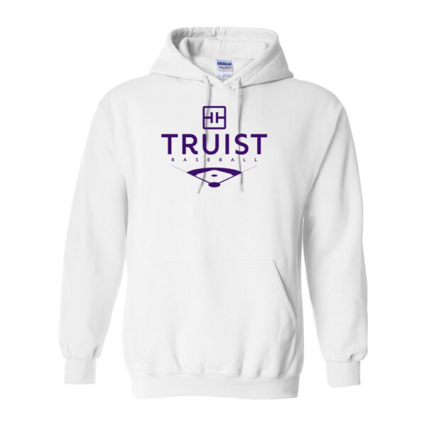 Truist Baseball | Cotton Hoodie | Purple Print
