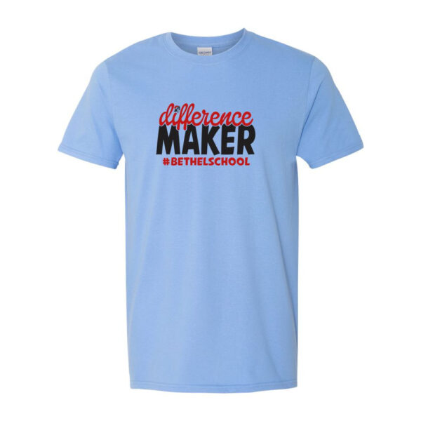 Bethel School | Difference Maker Logo | Cotton Tee |  Multiple Colors