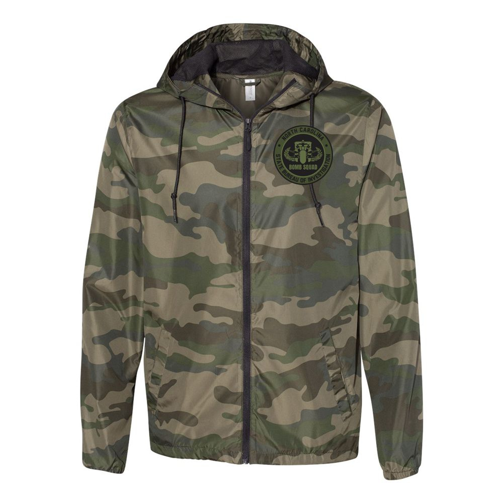 SBI | Bomb Squad  | Lightweight Windbreaker Full-Zip Jacket - Image 4