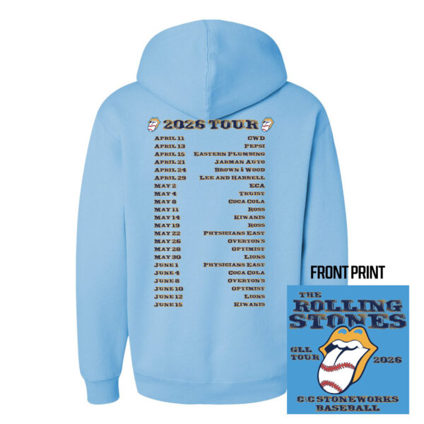 C&C Baseball | 2026 Concert Dates | Cotton Hooded Sweatshirt