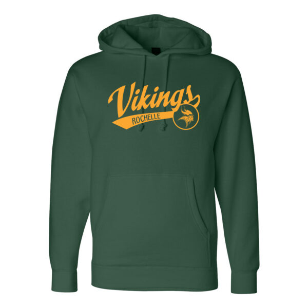 Alternative view of Rochelle Middle | Script Design | Hooded Sweatshirt