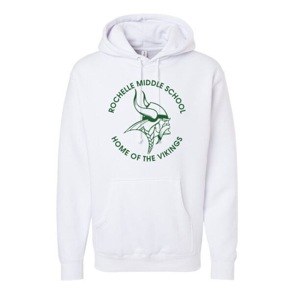 Rochelle Middle | Circle Design | Hooded Sweatshirt