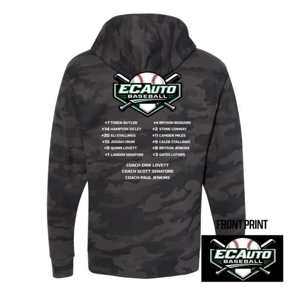 Alternative view of EC Auto | 2026 Roster | Cotton Hoodie | Sizes Whole Family
