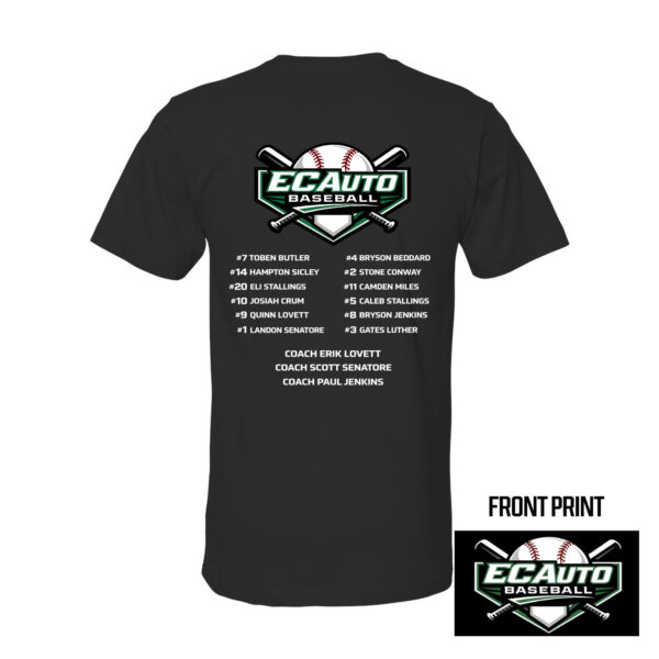 Alternative view of EC Auto | 2026 Roster | Cotton Tee | Sizes Whole Family