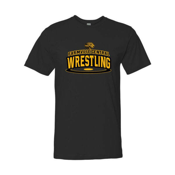 Alternative view of Farmville Central Wrestling | Cotton T-Shirts
