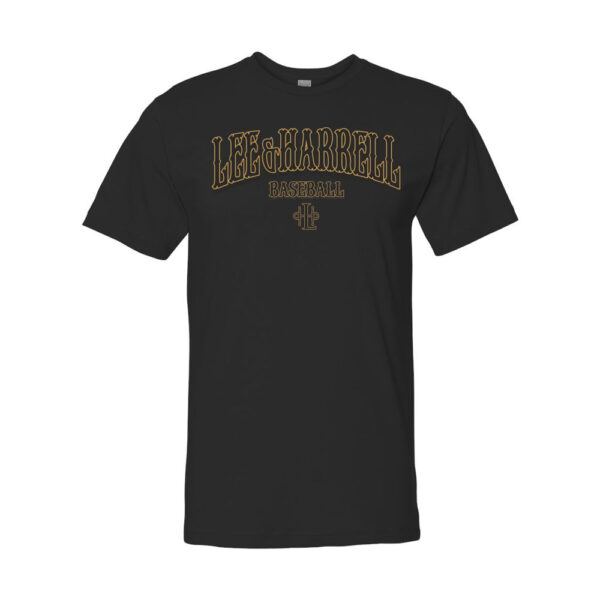 Lee & Harrell Baseball | Word Arch Logo | Cotton Tee