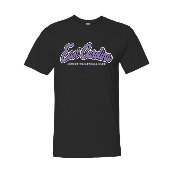 Alternative view of ECJVC | Script Design | Cotton T-Shirt