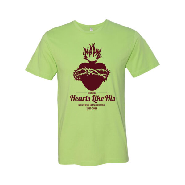 2025-2026 Saint Peter Catholic School | 100% of Proceeds Benefit SPCS | Short-Sleeve Cotton Tee
