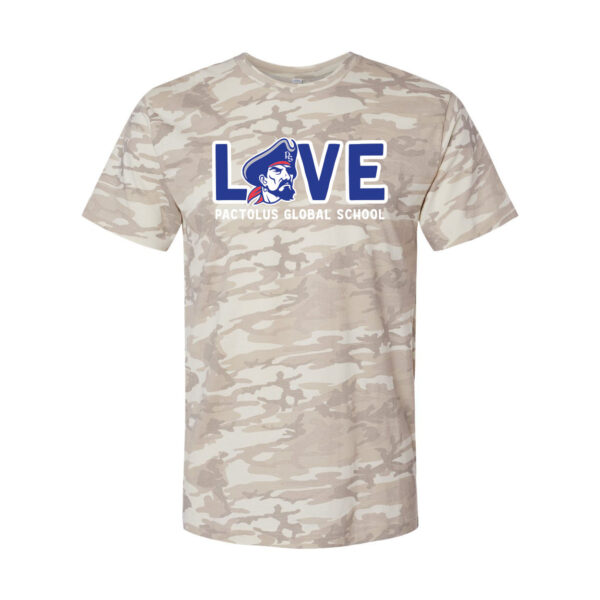 Pactolus Global | Love Design | Short-Sleeve Cotton Tee