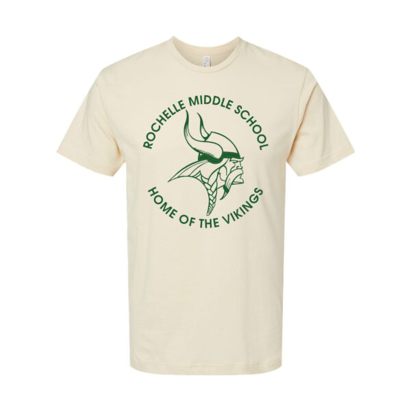 Alternative view of Rochelle Middle | Circle Design | Short-Sleeve Cotton Tee