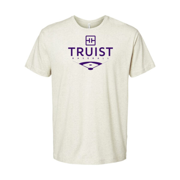 Alternative view of Truist Baseball | Cotton Tee | Purple Print