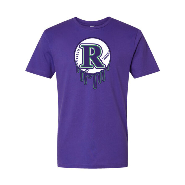 Alternative view of Ross Baseball | Ross Drip | Basic Cotton Tee