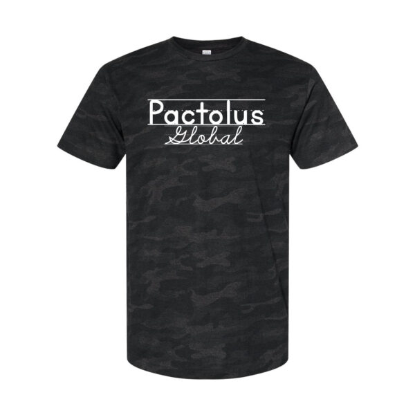 Alternative view of Pactolus Global | Handwriting Design | Short-Sleeve Cotton Tee