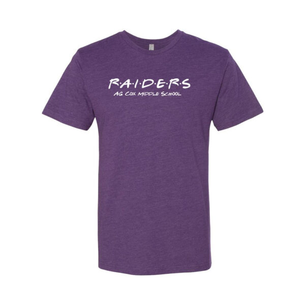 Alternative view of AG Cox Middle | Cotton T-Shirt | Friends Design