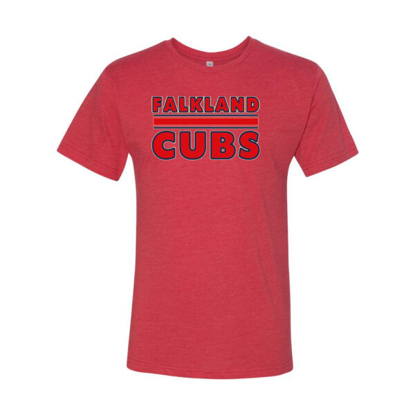 Alternative view of Falkland Elementary Cotton Tee | Falkland Cubs Logo | Multiple Colors