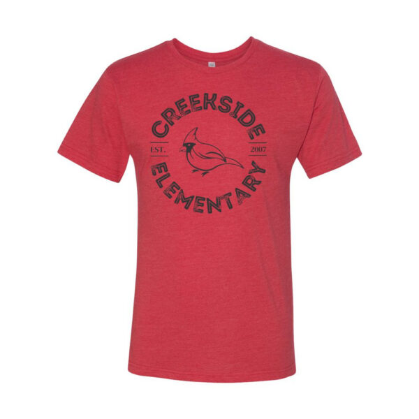 Alternative view of Creekside | Cotton T-Shirt | Circle Design