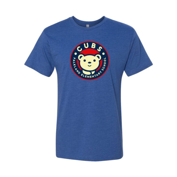Alternative view of Falkland Elementary Cotton Tee | Circle Logo | Multiple Colors