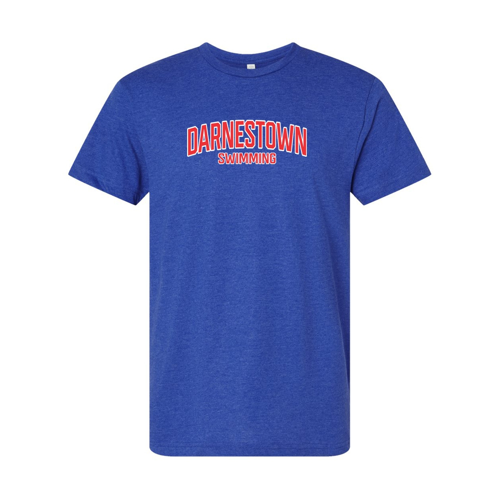 Darnestown Swim Team | Arch Logo | Cotton T-Shirts - Image 4
