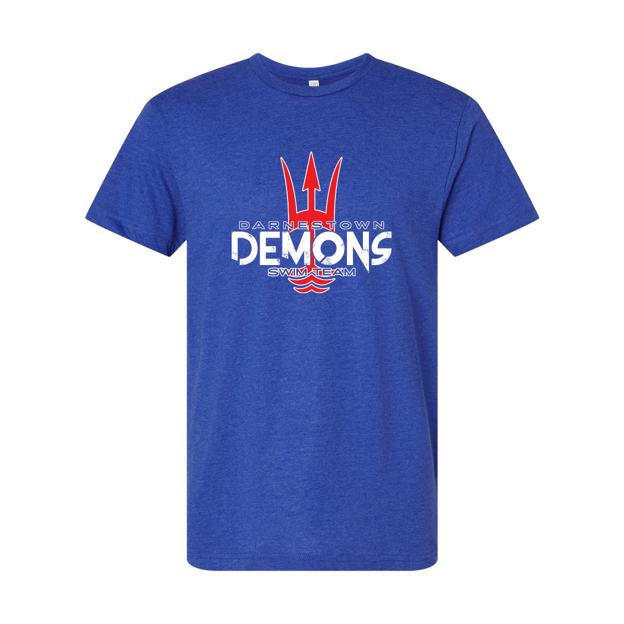 Darnestown Swim Team | Block Logo | Cotton T-Shirts - Image 7
