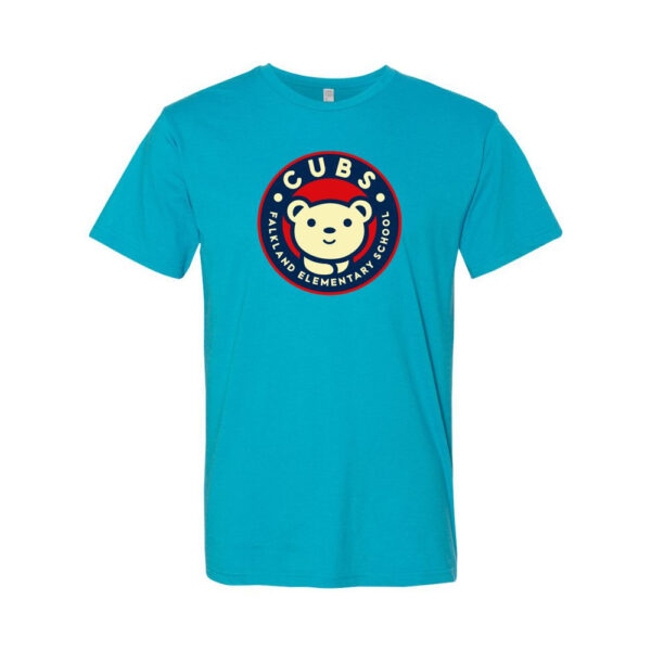Falkland Elementary Cotton Tee | Circle Logo | Multiple Colors