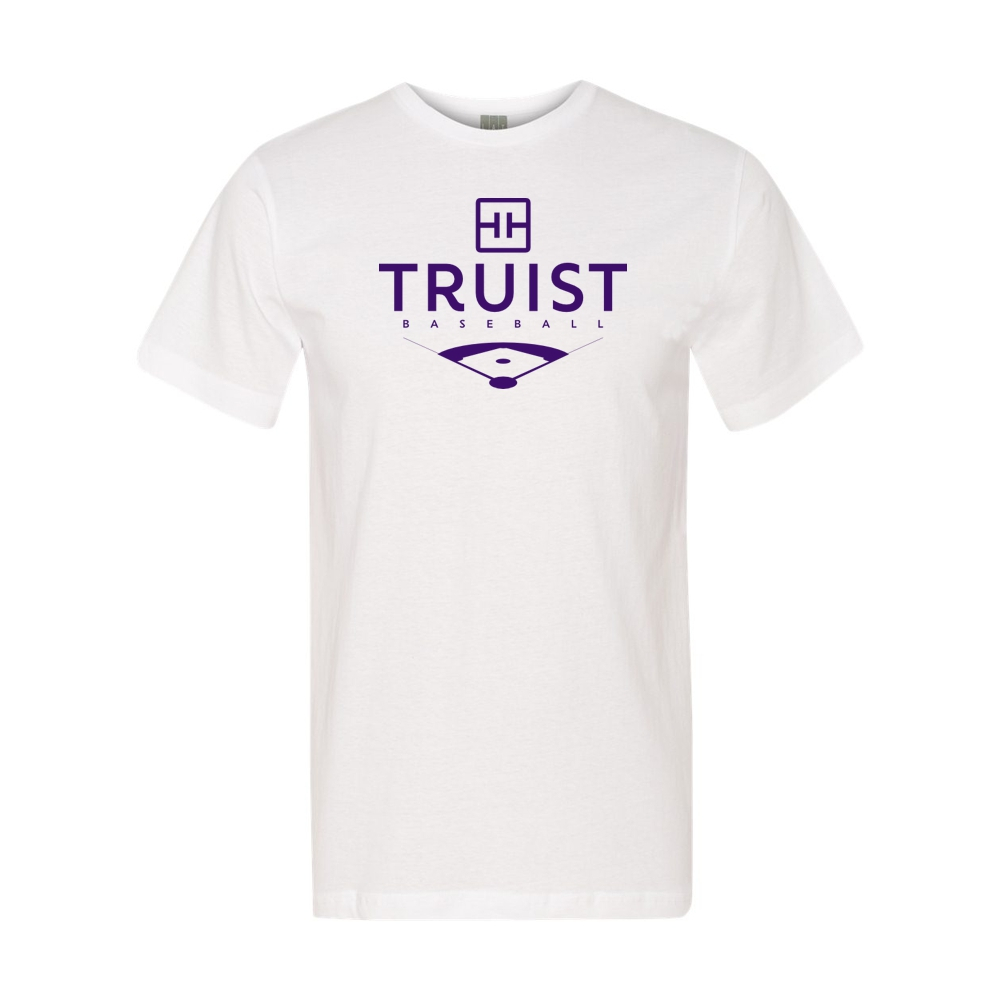 Truist Baseball | Cotton Tee | Purple Print Truist Baseball | Cotton Tee | Purple Print