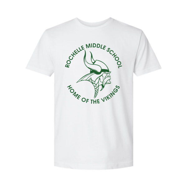 Rochelle Middle | Circle Design | Short-Sleeve Cotton Tee