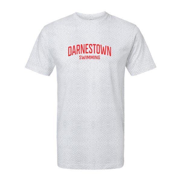Alternative view of Darnestown Swim Team | Arch Logo | Cotton T-Shirts