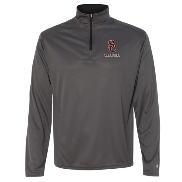 Alternative view of South Central Wrestling | SC Logo | Performance 1/4 Zip